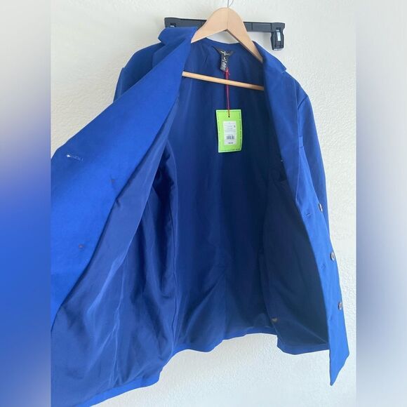 NWT Houston White Adult Unisex Double-Breasted Blazer Jacket Full Lining Blue L - Picture 5 of 13